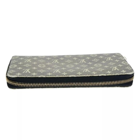 LOUIS VUITTON LV Zippy Wallet Monogram Ideal Canvas Leather Gray - Picture 5 of 16